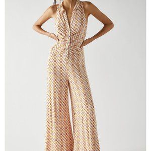 Free People Multicolor Patterned Jumpsuit